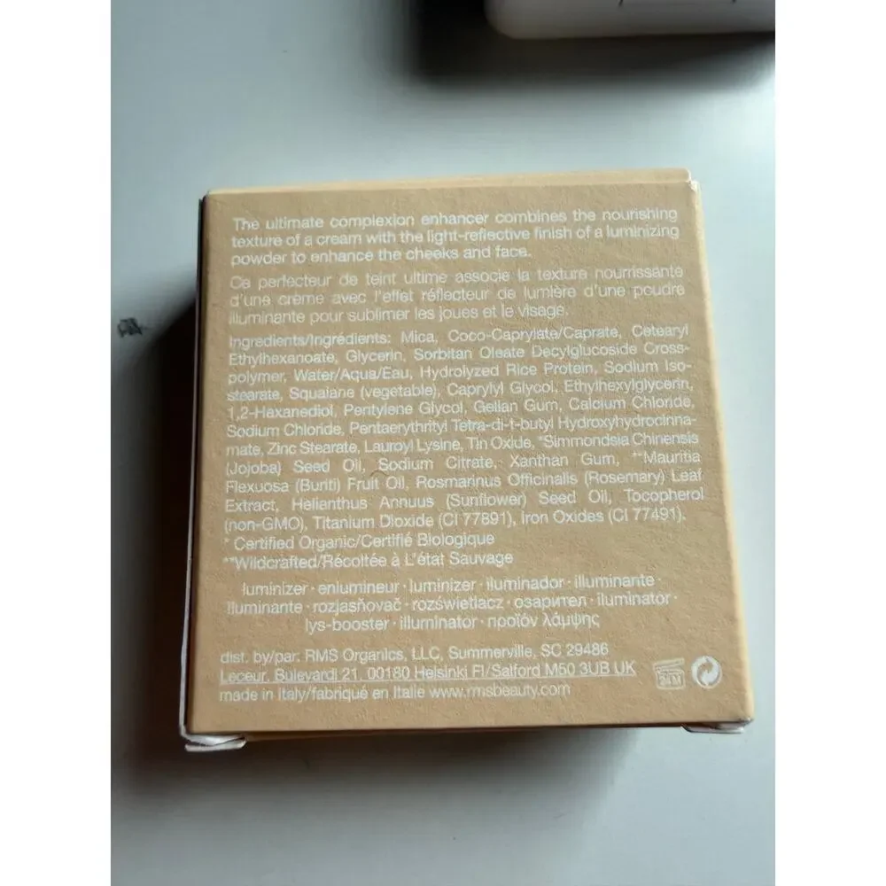 $44 New RMS Beauty Prosecco Fizz Hydra Dew Luminizer Highlighter 7g